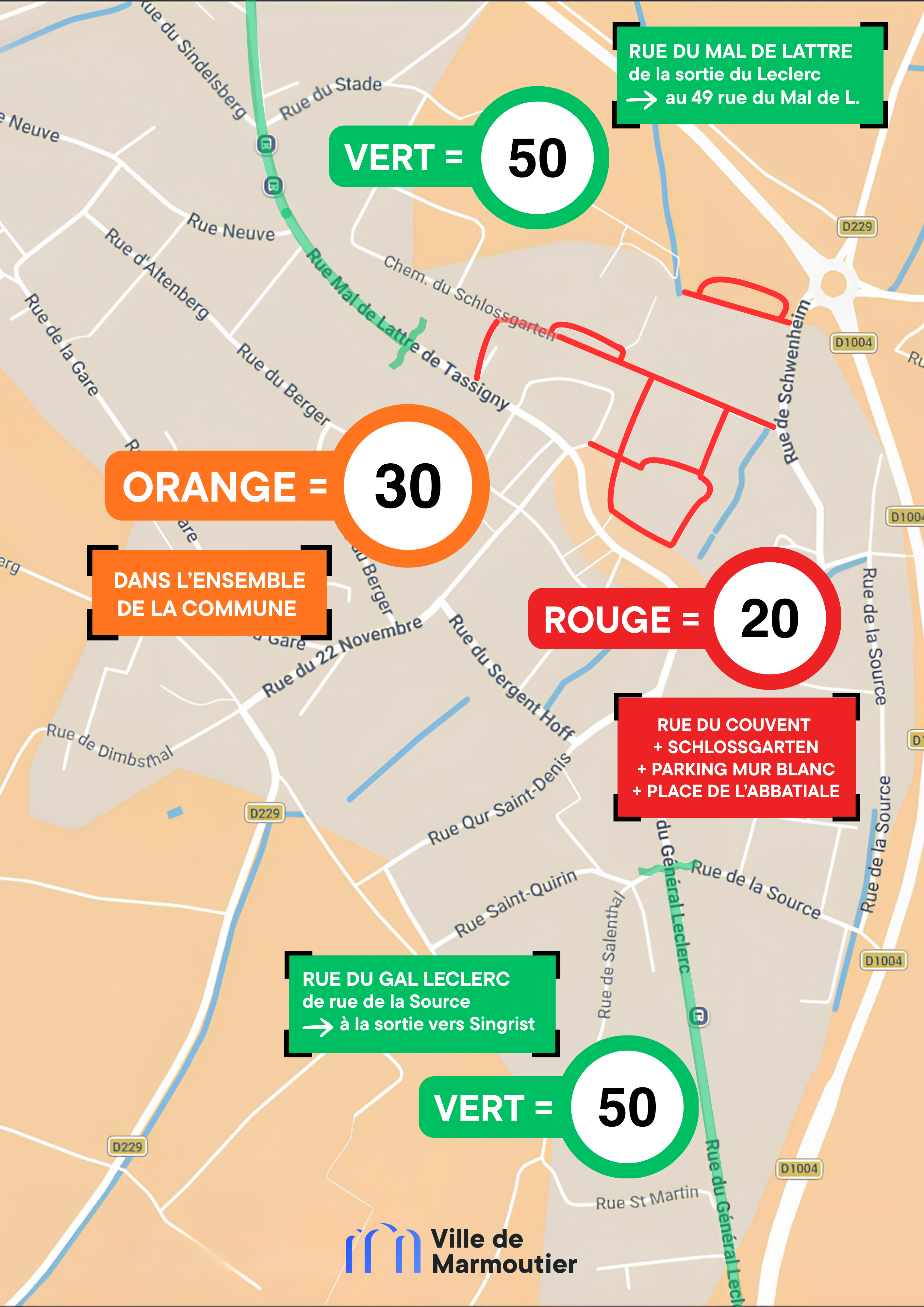 Plan zones 20 et 30